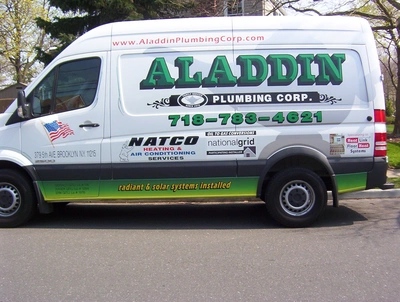 Aladdin Plumbing Corp: Inspection Using Video Camera in Oxford