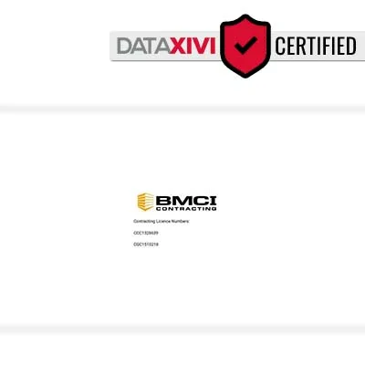 BMCI Contracting Plumber - DataXiVi
