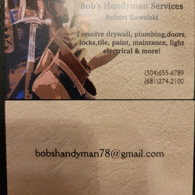 Bob's Handyman & More LLC Plumber - DataXiVi