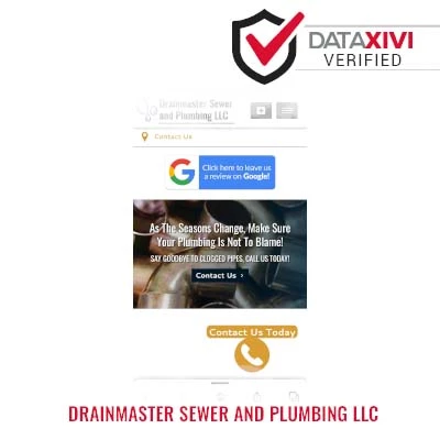 Drainmaster Sewer And Plumbing LLC Plumber - Cedar Crest