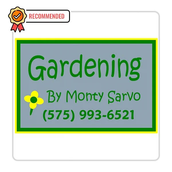 Gardening By Monty Sarvo Plumber - DataXiVi
