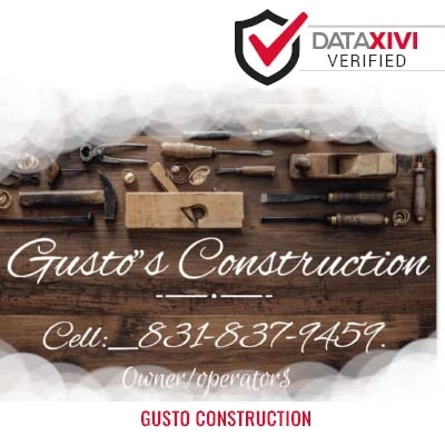 Gusto Construction Plumber - DataXiVi