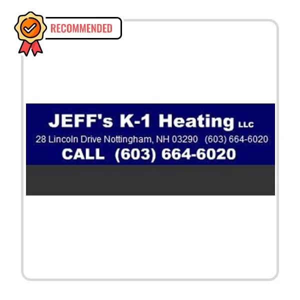Jeff's K-1 Heating LLC Plumber - DataXiVi