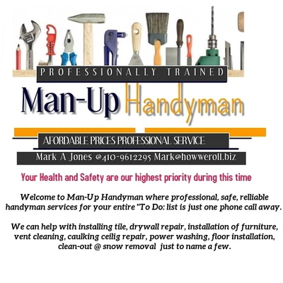 Man-Up Handyman Plumber - Graysville
