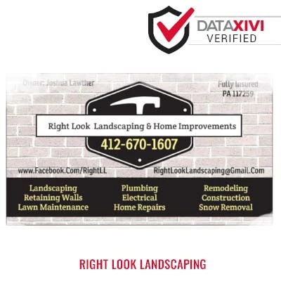 Right Look Landscaping Plumber - DataXiVi