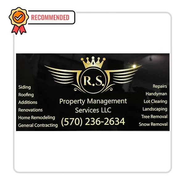 R.S. Property Management Services LLC Plumber - Gwynedd